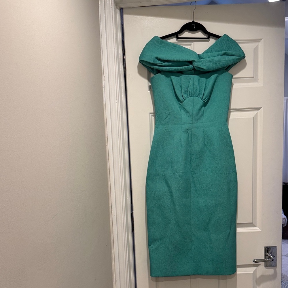 Emilia Wickstead off the shoulder midi Dress